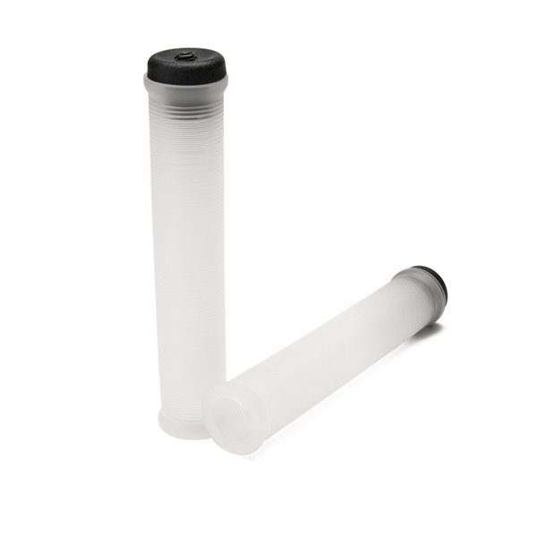 Mission Tactile 160mm clear BMX grips