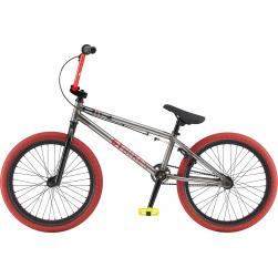 GT Air 2020 20 raw with red BMX bike