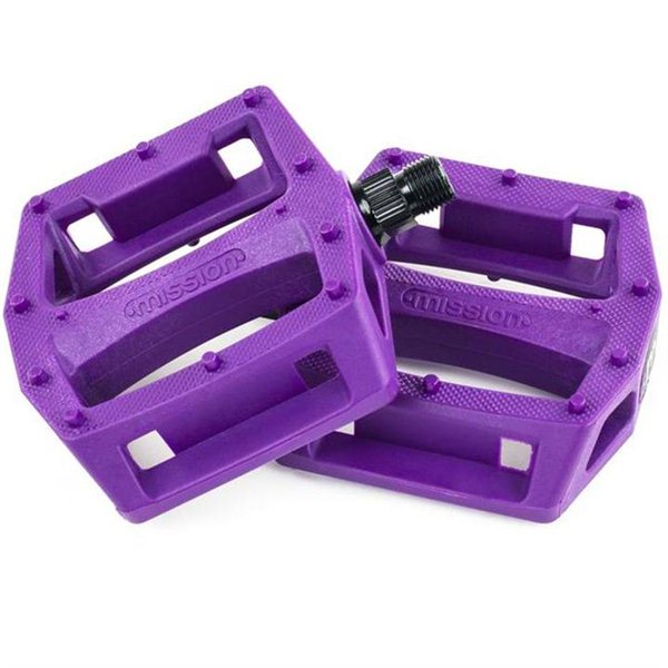 Mission Impulse purple PC pedals