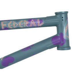 Federal Perrin ICS2 grey-purple 21 BMX frame